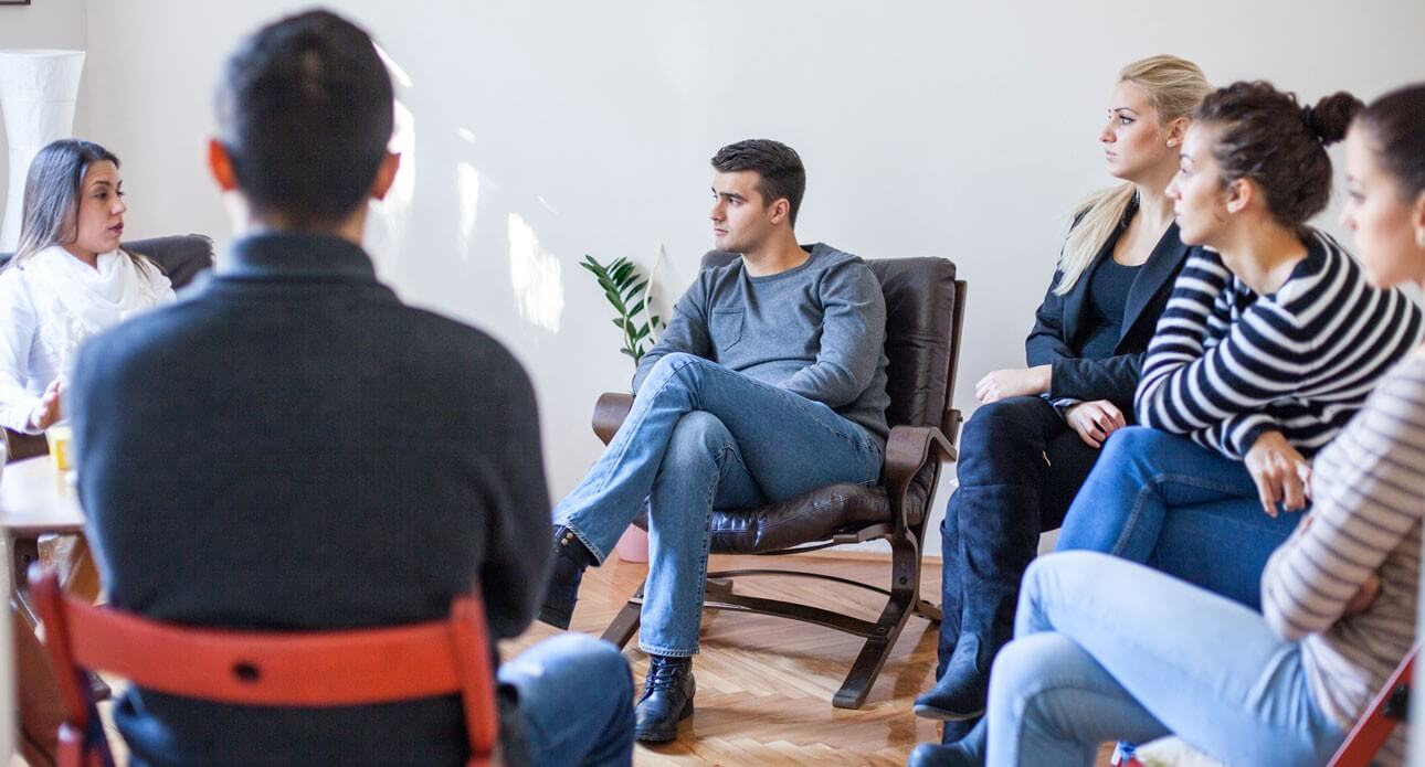 group therapy during outpatient rehab in Los Angeles
