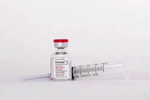 Ketamine is a dissociative anesthetic agent used during medical procedures and acute and chronic pain treatment. 