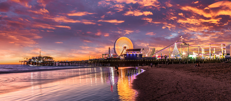 View of Santa Monica, an area our mental health center serves.